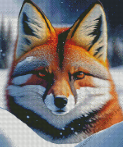 Red Fox Diamond Painting