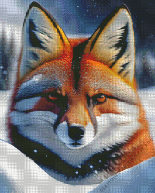 Red Fox Diamond Painting