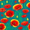 Red Poppies Diamond Painting