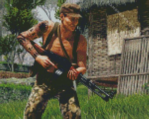 Rising Storm Vietnam Game Diamond Painting