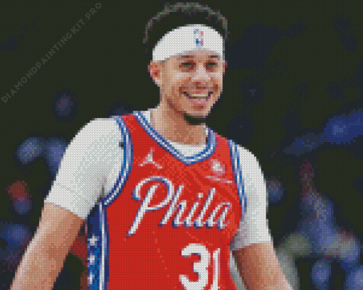 Basketballer Seth Curry Diamond Painting