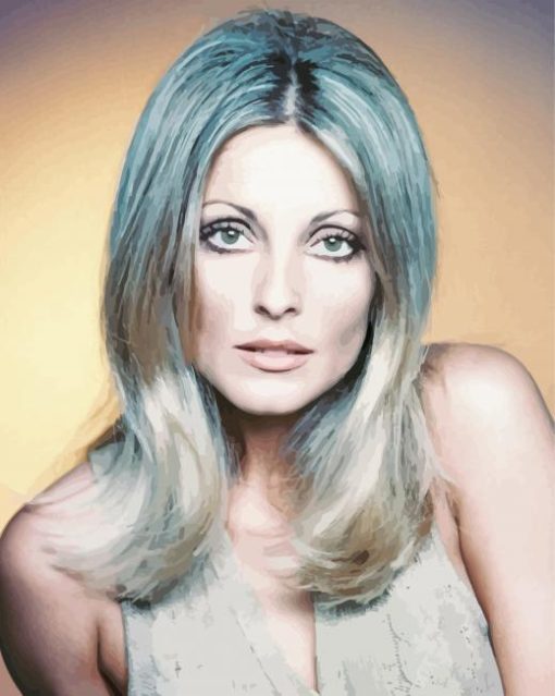 Model Sharon Tate Diamond Painting