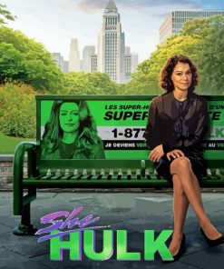 She Hulk Serie Poster Diamond Painting