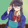 Shoko Komi With Glasses Diamond Painting