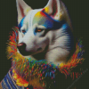 Siberian Husky Diamond Painting