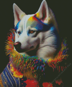 Siberian Husky Diamond Painting