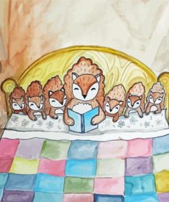 Squirrel Children's Room Diamond Painting