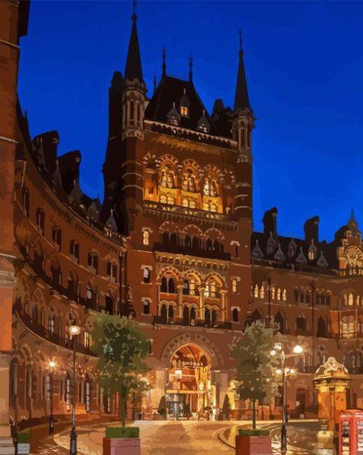 St Pancras Station Penthouse Diamond Painting