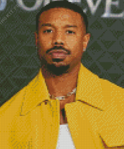 Stylish Michael B Jordan Diamond Painting