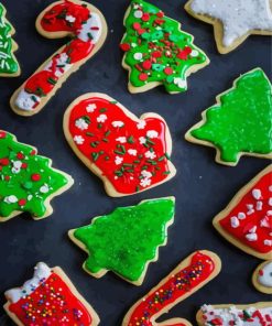 Sugar Christmas Cookies Diamond Painting