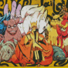 Tailed Beasts Anime Diamond Painting