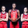 Team USA Women Basketballers Diamond Painting