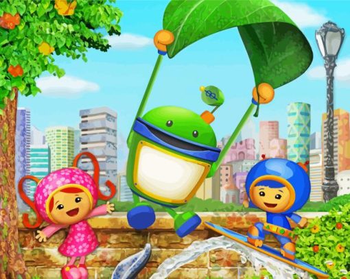 Team Umizoomi Diamond Painting