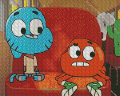 The Amazing World of Gumball Diamond Painting