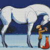 The Boy Hors Mole and The Fox Diamond Painting