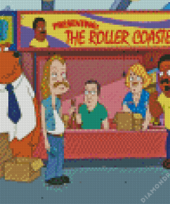 The Cleveland Show Animation Diamond Painting