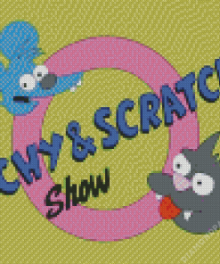 The Itchy And Scratchy Show Diamond Painting