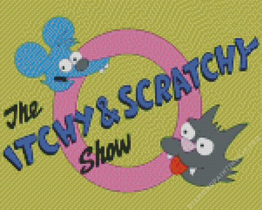 The Itchy And Scratchy Show Diamond Painting