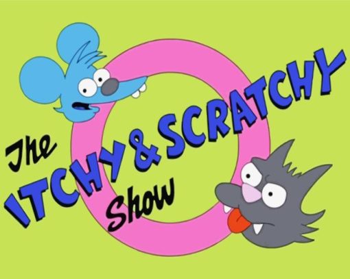 The Itchy And Scratchy Show Diamond Painting