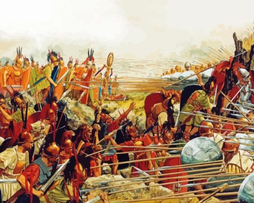 The Roman Battle Diamond Painting