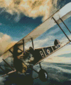 The Sopwith Camel Fighter Aircraft Diamond Painting