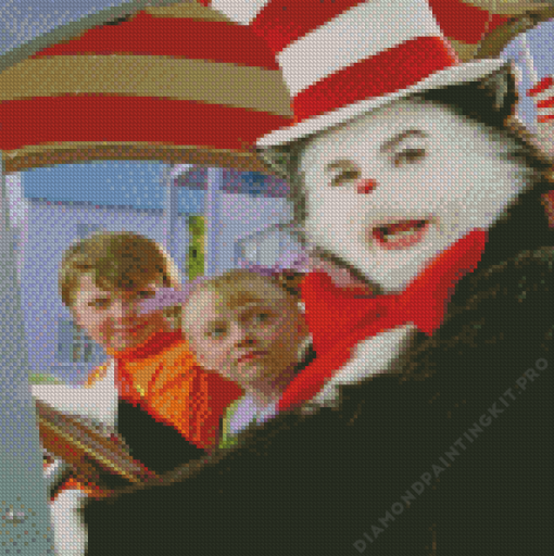 The Cat in The Hat Diamond Painting