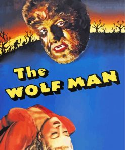 The Wolf Man 1941 Movie Diamond Painting