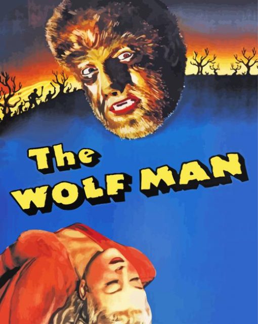 The Wolf Man 1941 Movie Diamond Painting