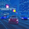 Tokyo Street Racing Cars Diamond Painting