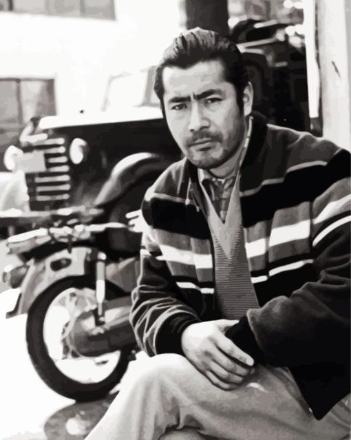 Toshiro Mifune Diamond Painting