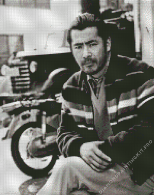 Toshiro Mifune Diamond Painting