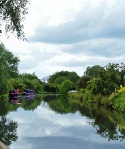 The Union Canal Diamond Painting