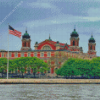 United States New York Ellis Island Diamond Painting