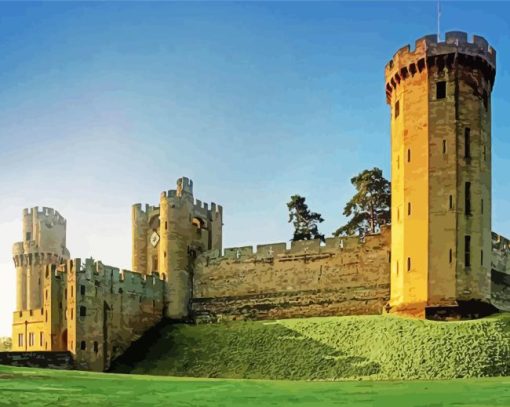 Warwick Castle England Diamond Painting