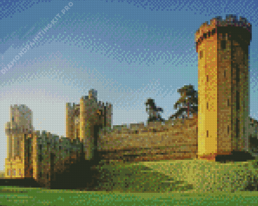 Warwick Castle England Diamond Painting