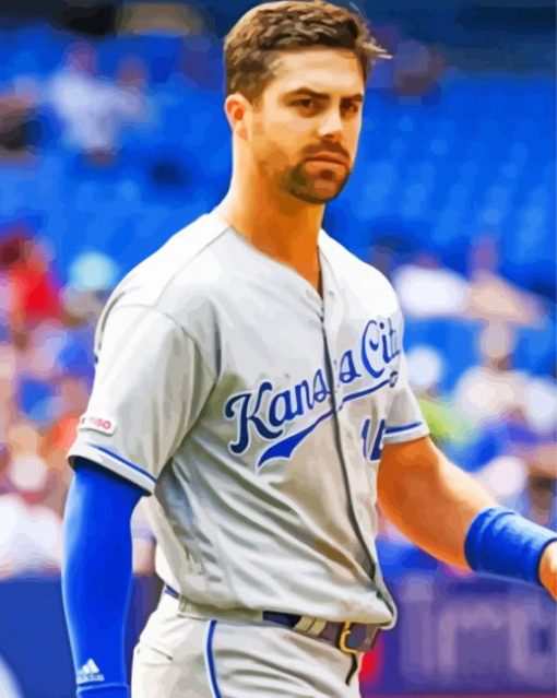 Baseballer Whit Merrifield Diamond Painting