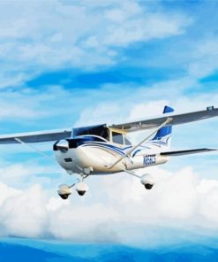 Cessna 182 Airplane Diamond Painting