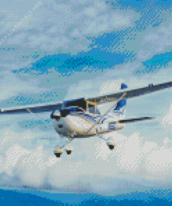 Cessna 182 Airplane Diamond Painting