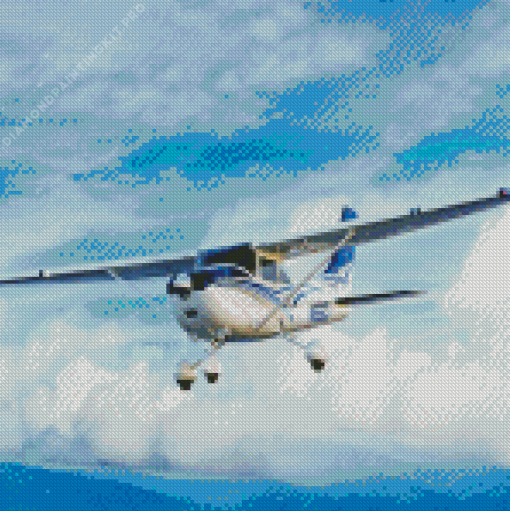 Cessna 182 Airplane Diamond Painting