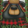 Woodsy Bear Diamond Painting