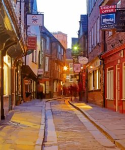 York Shambles Diamond Painting