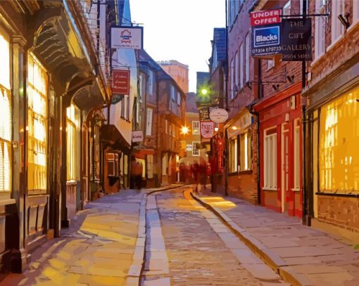 York Shambles Diamond Painting