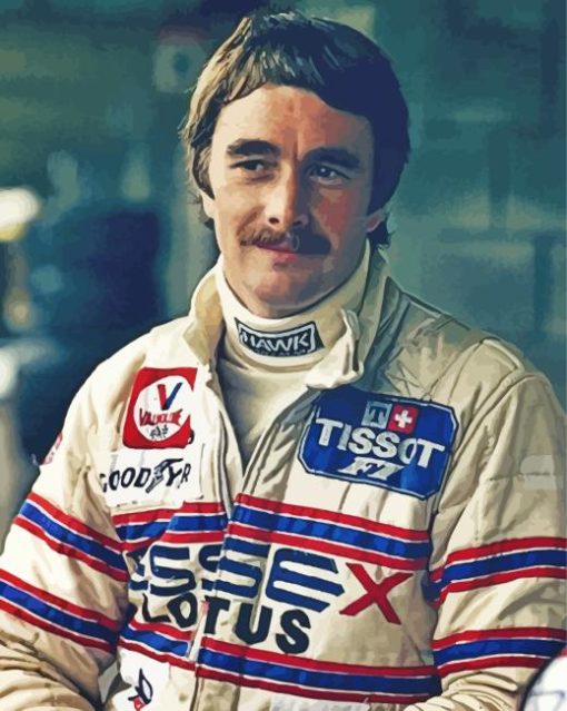 Young Nigel Mansell Diamond Painting