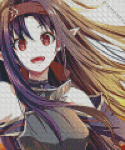 Yuuki Konno Anime Girl Diamond Painting