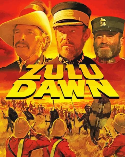 Zulu Dawn Movie Poster Diamond Painting