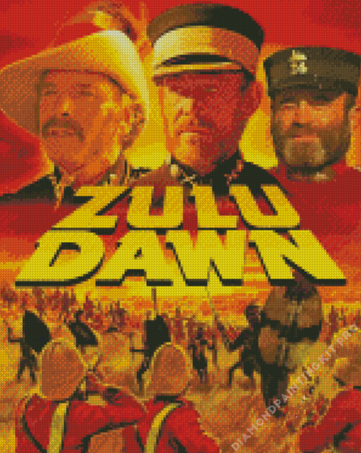 Zulu Dawn Movie Poster Diamond Painting