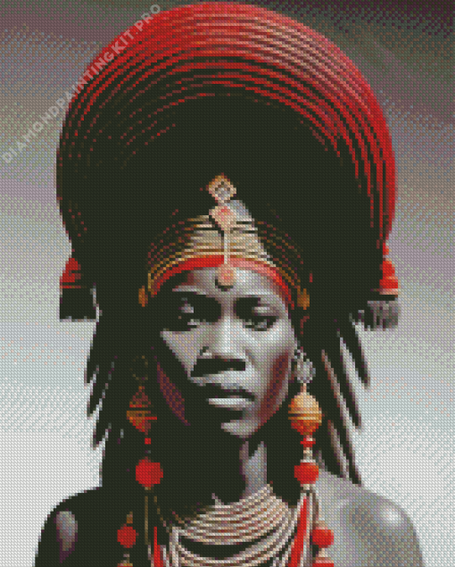 Zulu Lady Diamond Painting