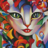 Cubic Cat Diamond Painting