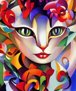 Cubic Cat Diamond Painting