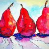 Red Pears Diamond Painting